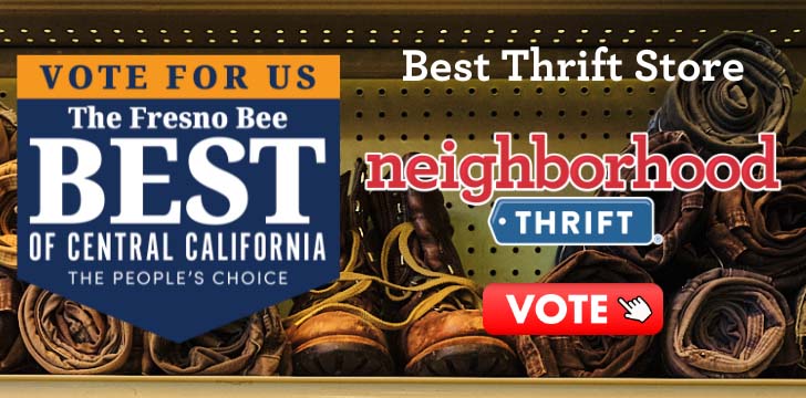 Vote for us - Neighborhood Industries - Best Thrift Store